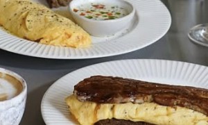 Omeleta s pečivem — BLUMERY